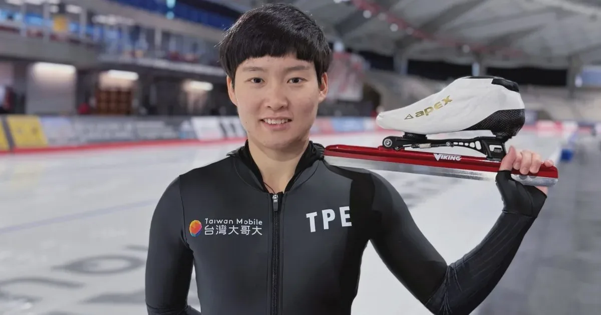 《米蘭冬奧》不急著稱自己是競速滑冰選手 陳映竹帶著挑戰精神衝擊米蘭冬奧