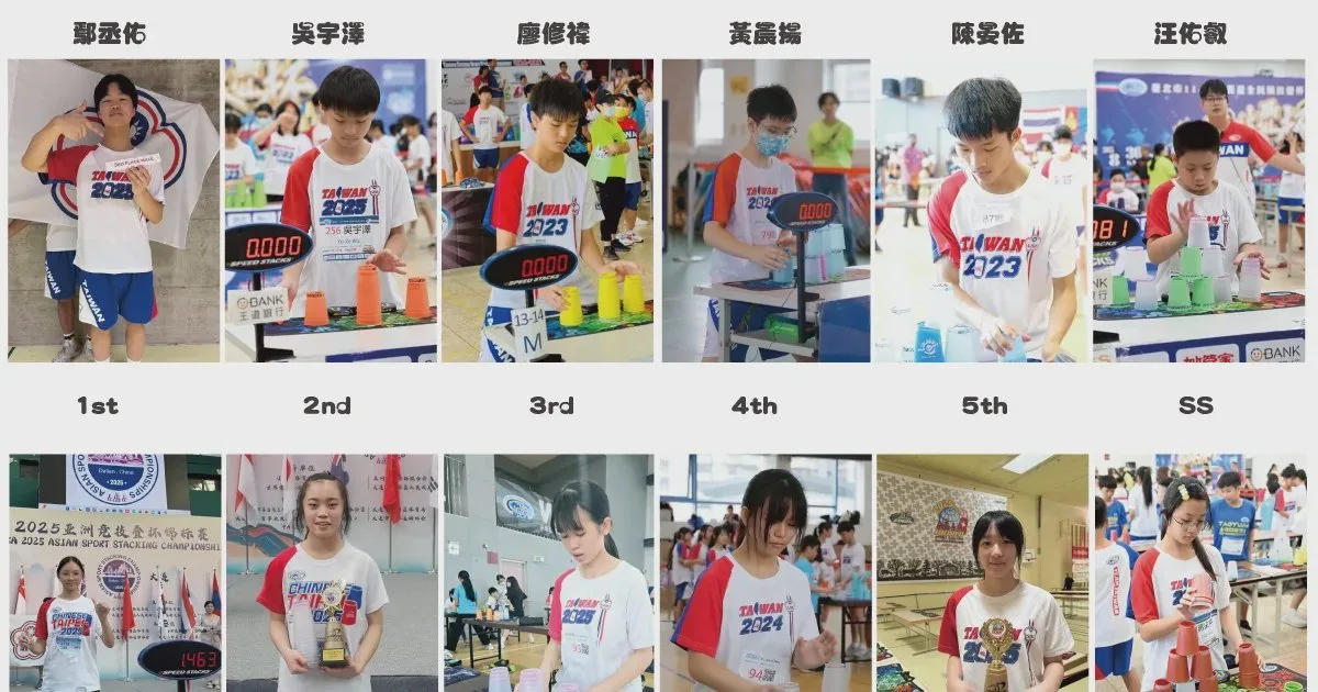 《疊杯》新北市全國競技疊杯運動錦標賽登場 3月21日至22日國手選拔焦點戰