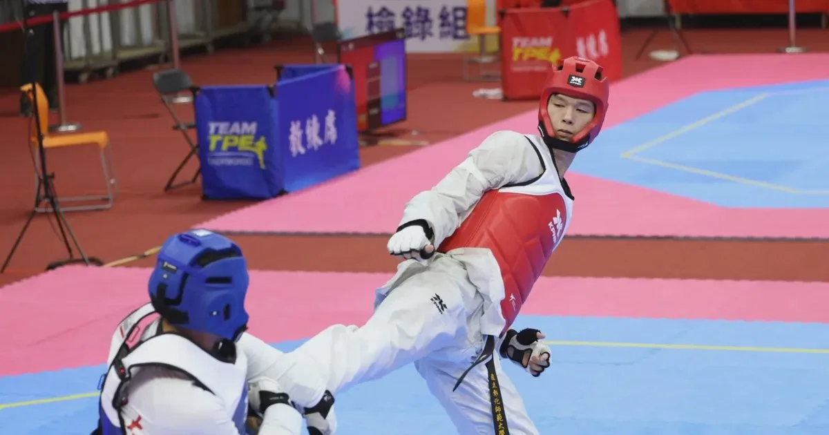 《跆拳道》洪俊義全大運強勢衛冕 世大運銀牌後技術與心態全面升級